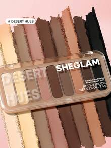 SHEGLAM Desert Hues 眼影盤 品牌 美容 化妝 化妝品 適合女性與女孩 完美搭配冬季春季 Y2K 時尚 流行 生日禮物 假期 派對準備就緒 最佳顏色 - Desert Hues Palette - 查看 1