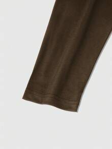 Manfinity Homme 男士字母皇冠印花圆领长袖休闲T恤 - 彩色 - 查看 3