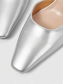 Sleekvia 女士高跟凉鞋 - 銀色 - 查看 8