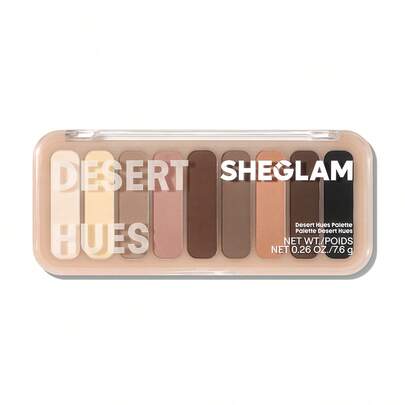 SHEGLAM Desert Hues Palette Brand Beauty Makeup Face Paint Cosmetic For Women Girls Perfect For Spring Summer Ideal For Y2K Fancy Fashion Suitable For Birthday Mother'S Day Gift Rave Party Ready Best Color