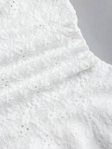 Sweetra Đầm nữ gợi cảm cổ khoét sâu, đính sao kim loại, kiểu yếm hở lưng, xếp ly ở gấu váy, ôm eo, phong cách lãng mạn ngọt ngào, thích hợp cho mùa xuân/hè. - Cà phê - Xem 7