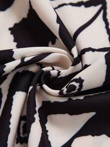 EMERY ROSE Bộ áo liền quần không tay họa tiết hình học, thích hợp cho kỳ nghỉ hè giản dị. - Nhiều màu - Xem 9