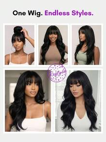 ALL READY WIG Tóc giả không keo Wear & Go cắt nhiều lớp thẳng mái 9x6 tóc giả ren phía trước trong suốt kiểu chữ T nhổ sẵn đường chân tóc tự nhiên các nút tẩy nhỏ mật độ 180% 16-24 inch sử dụng hàng ngày chất lượng cao không cần keo chịu nhiệt thân thiện với người mới bắt đầu trang phục đi nghỉ lễ hội du lịch vũ hội hóa trang ngoài trời trường học bãi biển trường học đám cưới cắm trại trang phục ngày lễ trang phục mùa hè rung cảm kỳ nghỉ quyến rũ thanh lịch giản dị phong cách thời trang Y2k Ss25 từ khóa - SNatural - Xem 3