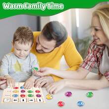 MINKOJA Wooden Little Fish Direction Finding Game, Spatial Logic Training, Wooden Puzzle Toy With 30 Question Cards, Color Recognition And Directional Logic Training Wooden Toy, Holiday, Birthday Gift - Multicolor - View 3
