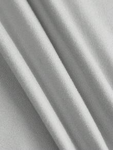 SHEIN Tall Bộ 3 Áo thun tay dài đơn giản, dễ mặc, đa năng cho nữ ngày lễ tình nhân, mùa thu và đông - Đen và trắng - Xem 14