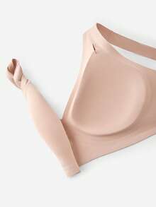 LUVLETTE 大码文胸和无钢圈文胸 - 杏色 - 查看 11