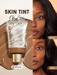 SHEGLAM Dew & Done Skin Tint with SPF20-Mocha - Mocha-30ml - Visualizzare 1