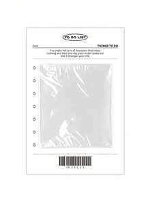 Joivida 30张早餐主题便利贴备忘录，办公学习计划贴纸，可爱日常记事本，美食主题日记用品 - 白色 - 查看 13