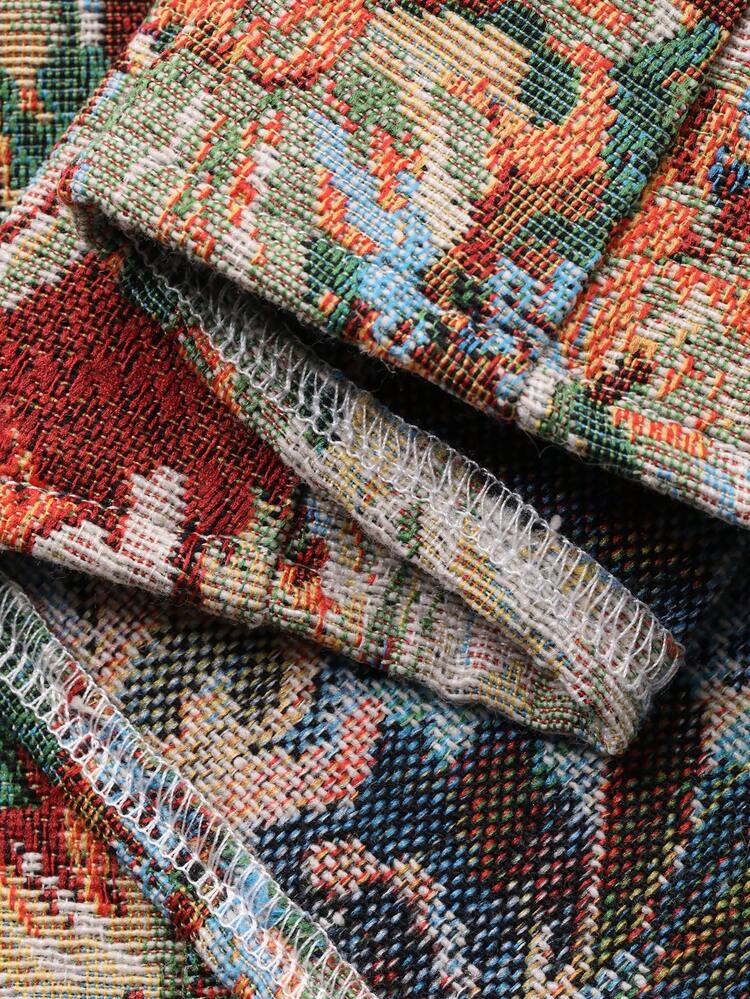 Women's Floral Allover Print Elegant Mid-Length Party Dress Sundress