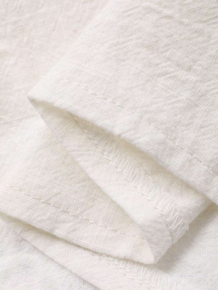 2pcs Baby Girls Polo Collar Color Block Striped Short Sleeve Shirt & Shorts Pajama Set Summer