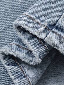 DAZY 女士常规腰围性感休闲喇叭裤 - 中等水洗藍 - 查看 8