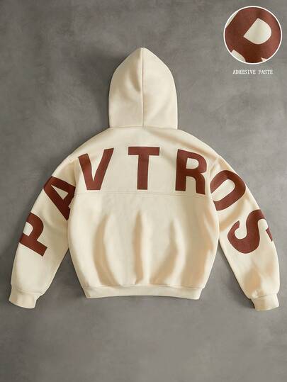 PAVTROS Sweat-shirt oversize à la mode à imprimé lettres, streetwear branché, idéal au quotidien, cadeau de Saint-Valentin, tenue d'intérieur, festival de musique en plein air, sorties décontractées, moments entre amis, cadeau pour enfants, petit ami/mari, anniversaire