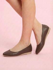 flat puntal dama October - Marrón - Ver 3