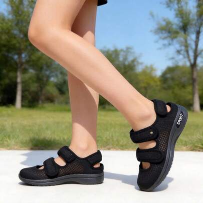 Sandalias Deportivas Extra Confort Para Mujer Con Plantilla Fácil de Quitar, Cómodas