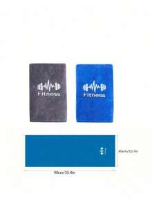 1pc Sports Towel, Absorbent Fitness Towel Mat, Suitable For Sports Sweat Wiping - Multicolor - View 4