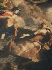 FeverCity Men's Retro Tropical Print Slim Fit Long Sleeve T-Shirt - Multicolor - View 5