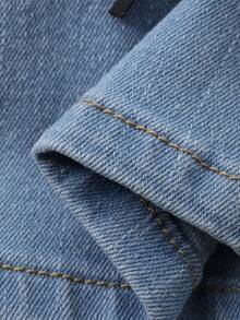 DAZY Infant/Toddler Girls' Flared Washed Denim - Light Wash - View 6