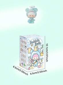 POKOJA LAND 盲盒（非毛绒填充），适合作为节日礼物送给朋友。泡泡浴主题盲盒人偶（12个普通款+6个惊喜款+2个隐藏款） - ABS材质可爱收藏人偶，配有沐浴配件，趣味十足的沐浴场景人物玩偶，是送给亲朋好友的贴心礼物，也是桌面/展示装饰和可爱人偶爱好者的理想之选。 - 潮玩盲盒 - 查看 5