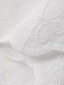 DAZY Toddler Girls' Textured Lace Casual Loose Wide-Leg Pants - Apricot - View 7