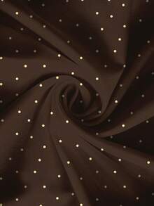 EMERY ROSE Áo sơ mi nữ cỡ lớn in họa tiết chấm bi tối giản thanh lịch, phù hợp cho mùa thu/đông, mùa tựu trường, ngày Nhà giáo. - Nhiều màu - Xem 7