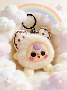 Exquisite Bow Keychain - Playful Aesthetic Car Accessories, Feminine Animal Decor, Adorable Handheld Charm, Unique Fashion Gift For Women - Multicolor - View 4