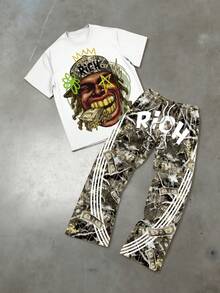 Manfinity EMRG 男士T恤套装