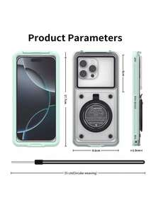 Universal 6.9-Inch Wet Diving Mobile Phone Case - Touch Screen With Stand, Counter-Shock/Drop Protection - Suitable For All Smartphones - Perfect Gift For Water Sports Enthusiasts - Multicolor - View 17