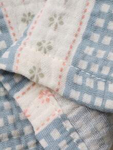 DAZY 2pcs/Set Toddler Girls' Fresh Korean Style Shirt And Pants Pajama Set - Baby Blue - View 9