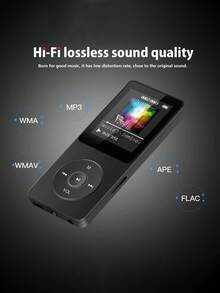 Teckwe 無線 MP4/MP3 無損音樂播放器 FM 收音機錄音機 運動款 - 黑色 - 查看 3