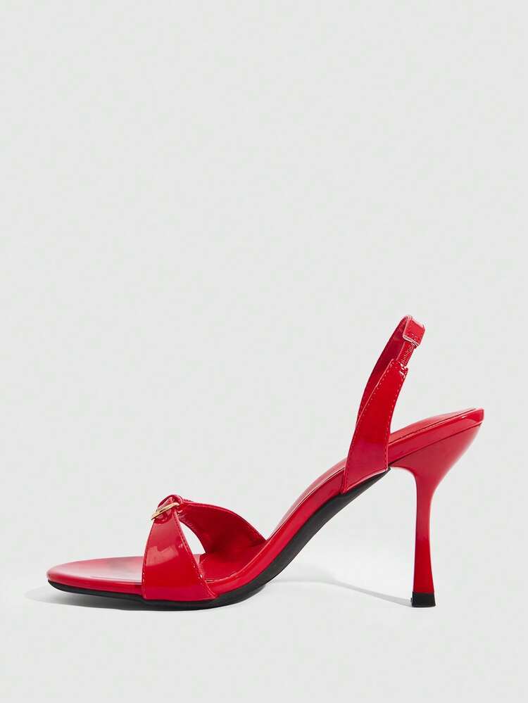 CUCCOO SZL Women's Pointed Toe Fashionable Elegant Versatile High Heel Sandals Prom Heels