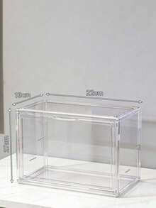 多功能透明防尘收纳盒，手提包收纳盒，奢华香水收纳柜，手工展示盒 - 彩色 - 查看 6