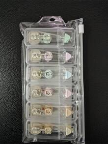 Correction Tape Set With Ins Style, Colorful, Japanese, Small Size, High Capacity, Cute, Mini, Silent, Mori Style, Back To School - Multicolor - View 10
