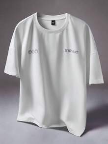Camiseta gráfica casual de hombre con pintura en relieve 3D "La Última Cena", uso diario, regalo para novio/esposo, regalo de aniversario, blanco tallas desde S hasta XXXL. - Multicolor - Ver 2