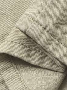 Livesso Women's Casual Fitted Tank Top And Denim Pants Set - White - View 7