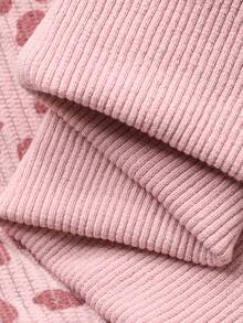 DAZY Toddler Girls' Leopard Print Long Sleeve Casual Sweatshirt - Pink - View 3