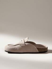 Solecia Mångsidiga slip-on-sandaler för kvinnor för pendling och vardagsbruk - Aprikos - Visa 9