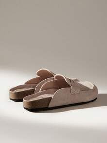 Solecia Mångsidiga slip-on-sandaler för kvinnor för pendling och vardagsbruk - Aprikos - Visa 7