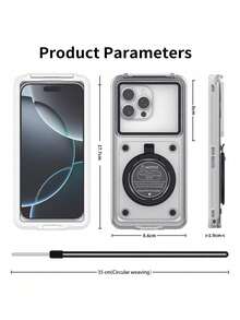 Universal 6.9-Inch Wet Diving Mobile Phone Case - Touch Screen With Stand, Counter-Shock/Drop Protection - Suitable For All Smartphones - Perfect Gift For Water Sports Enthusiasts - Multicolor - View 15