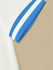 Resyla Áo thun nữ tay ngắn cổ polo in kỹ thuật số - trắng - Xem 5