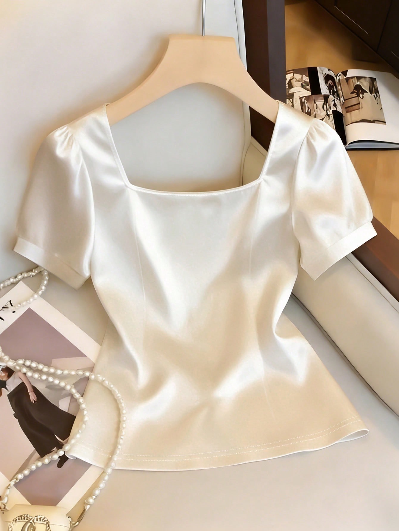 GlowEve ملابس علوية كاجوال مصنوعة من قماش مافوك مز...