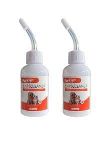 1Pc/2pcs Cat And Dog Ear Drops To Soothe Ear Canal Discomfort, Relieve Itching, Remove Earwax, And Clean Pet Ears. - Multicolor - View 4
