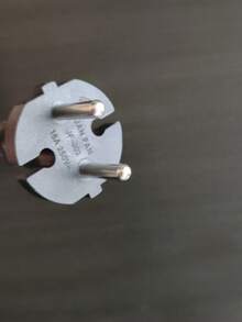 Teckwe Máy sấy tóc gấp gọn, sấy khô nhanh, độ ồn thấp, máy sấy tóc du lịch nhẹ, máy sấy tóc chuyên nghiệp chăm sóc tóc, tạo kiểu không gây hư tổn, 3 chế độ cài đặt - Phích cắm EU - Phích cắm loại C của EU (220-240V) - Xem 7