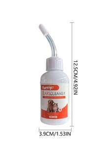 1Pc/2pcs Cat And Dog Ear Drops To Soothe Ear Canal Discomfort, Relieve Itching, Remove Earwax, And Clean Pet Ears. - Multicolor - View 2