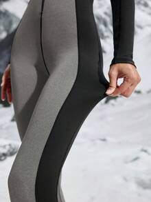 In My Nature Bộ áo liền quần và quần dài co giãn cao, thân thiện với da dành cho nữ, thích hợp cho cắm trại, leo núi, thể thao và đi làm trong thành phố. - Màu Xám nhạt - Xem 11