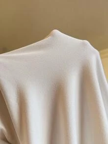 Bộ đồ ngủ cỡ lớn dành cho nữ với nơ phối màu tương phản. - Hồng - Xem 8