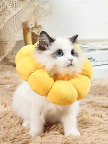 PETSIN 1 Piece Pet Sunflower Collar, Pet Elizabeth Collar, Soft Cat And Dog Collar, Pet Anti-Licking And Anti-Scratching Pet Collar, Pet - Multicolor - View 14