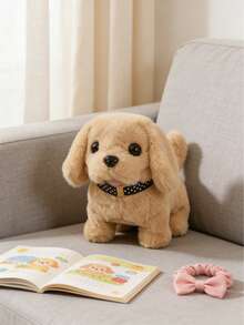 POKOJA LAND POKOJA LAND 逼真金毛寻回犬玩具狗，仿真拉布多金毛寻回犬，会跑会叫会摇尾巴，奔跑和吠叫动作逼真，带来真实的互动体验，适合作为儿童生日和节日礼物、节日宠物伴侣、亲子互动玩具。 - 彩色 - 查看 9