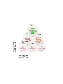 MINKOJA - SELECTS 10件套家用饮酒游戏骰子套装，骰子套装，朋友聚会，情侣游戏，家庭派对 - 彩色 - 查看 4