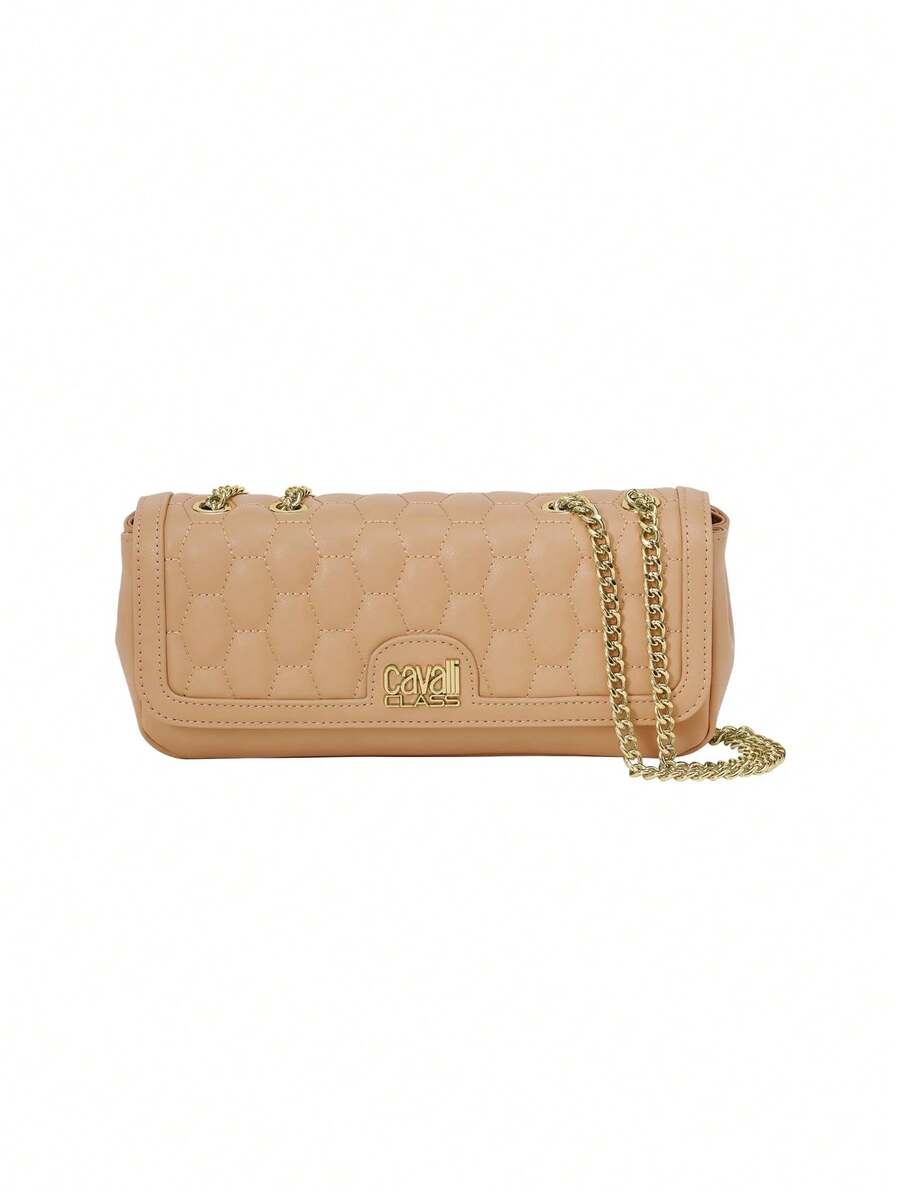 Cavalli Class Women's Portable Easy To Clean Versatile Outdoor School Travel Nude CCHB0248-300 - Beige - View 1