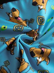 SCOOBY-DOO X SHEIN 3pcs Tween Boy Soft Breathable Dog Print Boxer Briefs - Multicolor - View 5